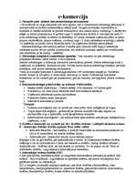 Konspekts 'E-komercija', 1.