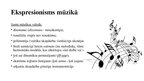 Prezentācija 'Ekspresionisms mākslā un mūzikā', 6.