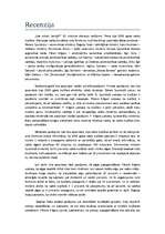 Eseja 'Recenzija raidījumam "Kas notiek Latvijā?"', 1.