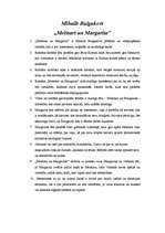 Konspekts 'Mihails Bulgakovs "Meistars un Margarita". Tēzes', 1.