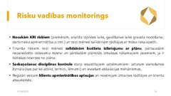 Prezentācija 'Risku vadība uzņēmumam SIA 
‘’Linas Agro’’ Graudu centrs', 15.