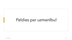 Prezentācija 'Risku vadība uzņēmumam SIA 
‘’Linas Agro’’ Graudu centrs', 19.