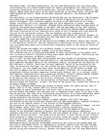 Eseja 'Renaissance Art', 1.