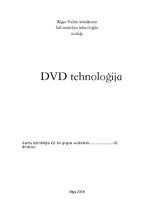 Referāts 'DVD tehnoloģija', 1.