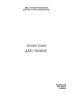 Paraugs 'Kursa darbs ķēžu teorijā', 1.