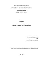 Referāts 'Betons Ķeguma HES būvniecībā', 1.