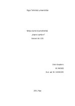 Paraugs 'Kopnes aprēķins', 1.