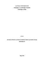 Referāts 'Abrahama Maslova un Beresa Frederika Skinera personības teoriju salīdzinājums', 1.