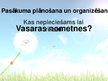 Prezentācija 'Pasākuma plānošana un organizēšana', 1.