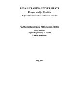 Konspekts 'Vadīšanas funkcijas. Plānošanas būtība', 1.