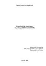 Referāts 'Cilvēka urīnizvadsistēma', 1.