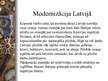 Prezentācija 'Modernizācija Latvijā', 13.