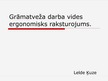 Prezentācija 'Grāmatveža darba vides ergonomisks raksturojums', 1.
