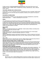 Konspekts 'Etiopija', 1.