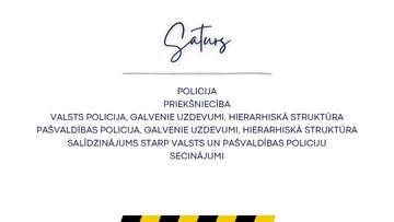 Prezentācija 'Valsts un pašvaldības policija. Galvenie darbības virzieni un funkcijas', 2.