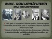 Prezentācija 'Rainis - izcils latviešu literāts', 1.