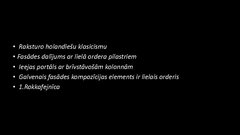 Prezentācija 'Baroks Rīgas arhitektūrā', 5.