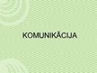 Prezentācija 'Komunikācija', 1.