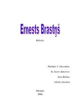Referāts 'Ernests Brastiņš', 1.