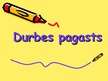 Prezentācija 'Durbes pagasts', 1.