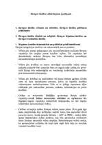 Konspekts 'Eiropas tiesības', 1.