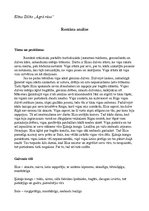 Konspekts 'Elīna Zālīte "Agrā rūsa”', 1.