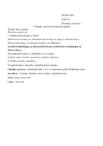 Konspekts '7.klases sporta stundas konspekts', 1.