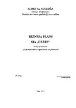 Biznesa plāns 'Parādu piedziņas uzņēmums SIA "Debts"', 1.