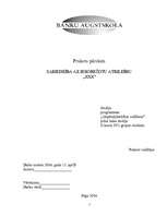 Prakses atskaite 'Prakses pārskats SIA "XXX"', 1.