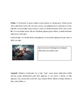 Konspekts 'Sengrieķu mitoloģija', 3.