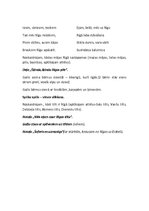 Konspekts 'Ar gailīti Rīgā braucu', 2.