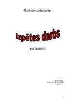 Referāts 'Skaitlis 5 un tā nozīme', 1.