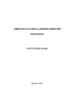 Konspekts 'Mirstoša pacienta aprūpes principi', 1.