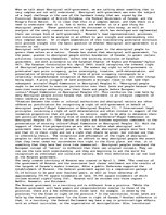 Eseja 'Aboriginal Self-Government', 1.