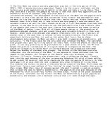 Eseja 'The American West', 1.