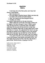 Konspekts 'Annotation About Movies "Blade.Trinity" and "Elektra"', 2.