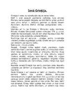 Eseja 'Senā Grieķija', 1.