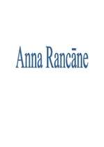 Referāts 'Anna Rancāne', 1.