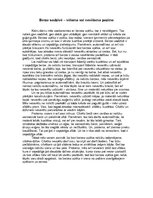 Eseja 'Berze sadzīvē - vēlama vai nevēlama pazīme', 1.