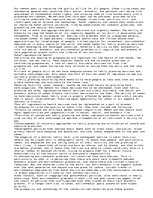 Eseja 'Management of an Ecological Dilemma. Warning World Population Trends', 3.