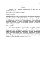 Referāts 'Kravu pārvadājumi', 3.