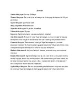 Diplomdarbs 'Digitālo tehnoloģiju izmantošana 5-6 gadus vecu bērnu valodas attīstībai', 3.