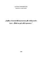 Referāts 'Japānas ekonomiskā atjaunošana pēc Otrā pasaules kara - cēloņi un galvenās izpau', 1.