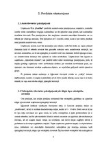 Referāts 'Nozares un produkta analīze autostāvvietā SIA "Drošība"', 6.