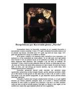 Konspekts 'Karavadžo glezna "Narciss"', 1.