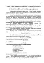 Referāts 'Pirmās kārtas diferenciālvienādojums kā matemātisks modelis', 1.
