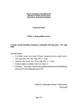 Konspekts 'Latvijas Republikas okupācija un socializācija 1940.gada jūnijs – 1941.gada jūni', 1.