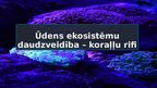Prezentācija 'Ūdens ekosistēmu daudzveidība – koraļļu rifi', 1.