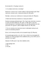 Konspekts 'Mantojuma tiesības - vispārīgie noteikumi', 1.