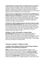 Konspekts 'Vikingu vēsture, kultūra, mitoloģija, sabiedrība un kultūras mantojums', 34.